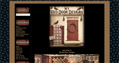 Desktop Screenshot of myreddoordesigns.com
