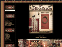 Tablet Screenshot of myreddoordesigns.com